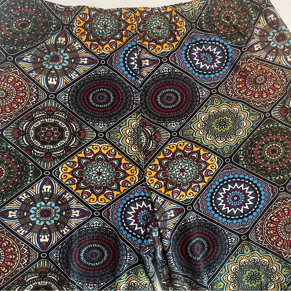 Leggings Depot Plus Size Colorful Print PRELOVED - Picture 4 of 6